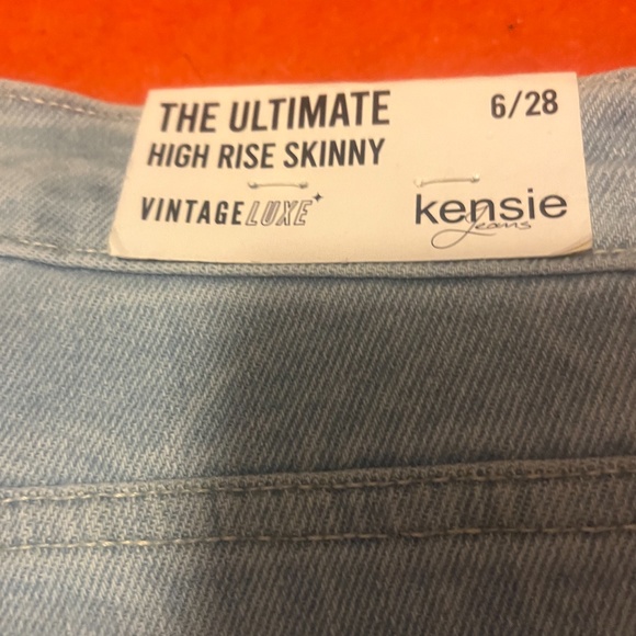 Kensie Jeans The Ultimate high rise Vintage Luxe stretchy skinny jeans NWT - Picture 12 of 13